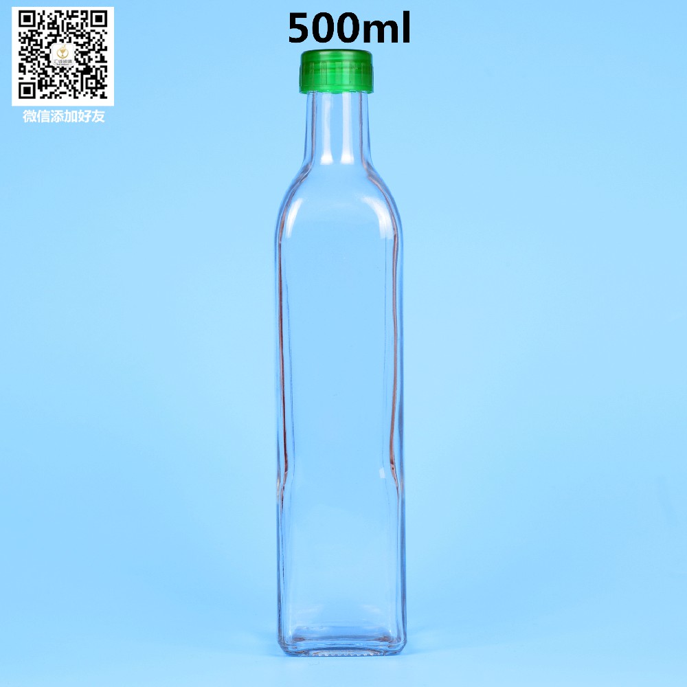 500ml方形橄榄油瓶